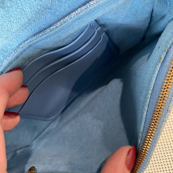 💙LV DENIM💙Louis Vuitton denim Pochette on chain - Picture 13 of 14